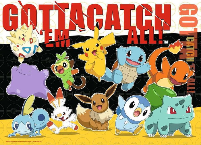 Ravensburger Pack de 4 puzzles Copains Pokémon (4x100 pièces)