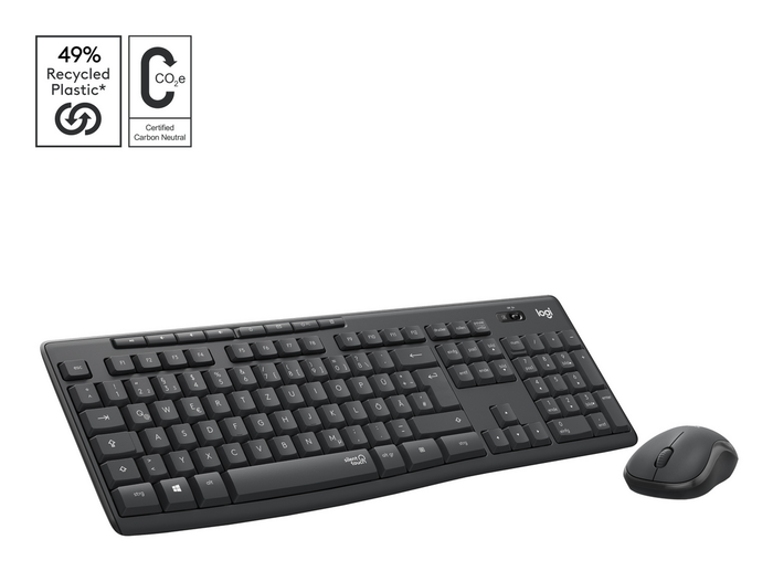 Logitech MK295 Ensemble Clavier et Souris Sans Fil Silencieux - Graphite (Réf. 920-009796) Logitech MK295 Ensemble Clavier et Souris Sans Fil Silencieux - Graphite (Réf. 920-009796)