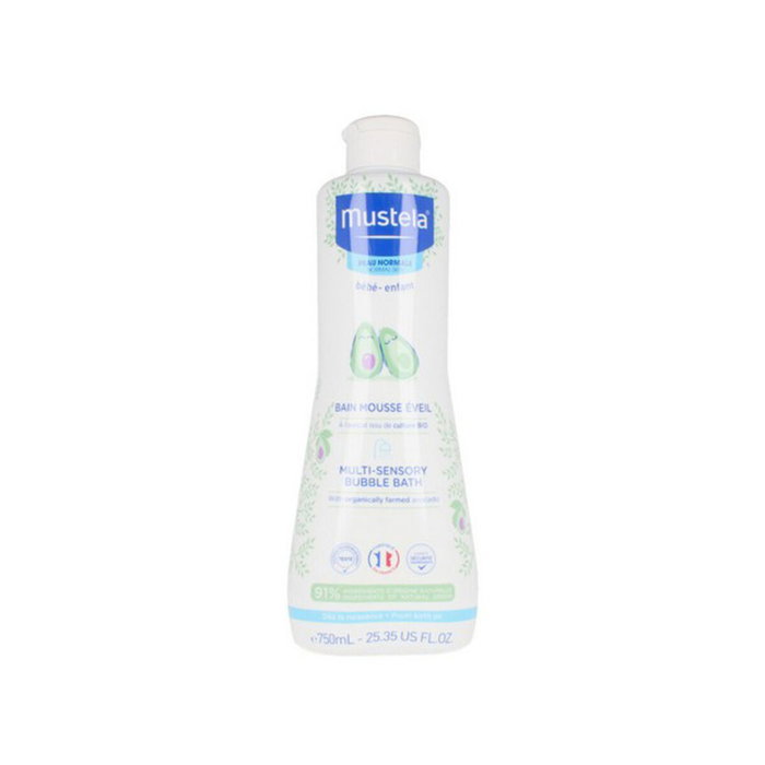 Mustela Mousse de douche Multi-Sensory à l'avocat 750 ml