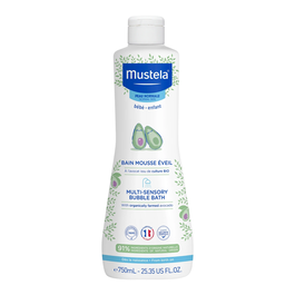 Mustela Multi-Sensory Mousse de Douche Nettoyante à l'Avocat pour Enfants 750 ml