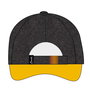 Cerdá Casquette à visière courbe adulte Harry Potter Poufsouffle motif 58 cm - Noir