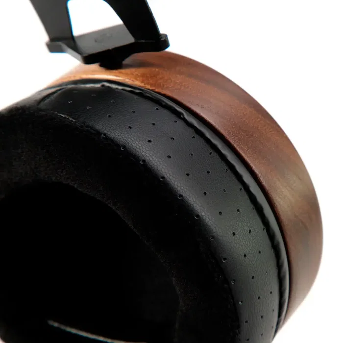 OLLO Audio X1 Casque Studio Ouvert Haute Fidélité en Bois Noir