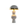 Lampe de bureau Home ESPRIT Gris Doré