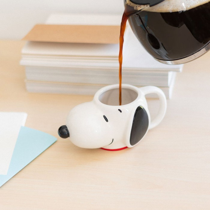 ERIK - Tasse 3D Snoopy et Les Peanuts - Tasse à café décorative