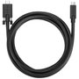 Targus Câble USB-C vers USB-C 10 Gbps, 1,8 m, Noir