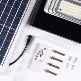Projecteur solaire LED 120 W 6 500 K Blanco Frío avec télécommande