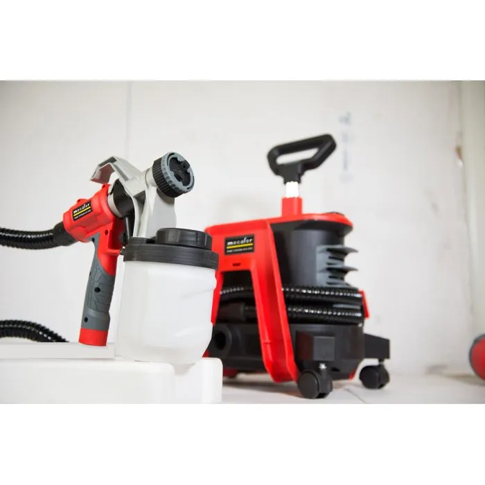 MECAFER HVS1200 Station de peinture HVLP 1200 W 1200 ml Tuyau 3 m 150 DIN/sec