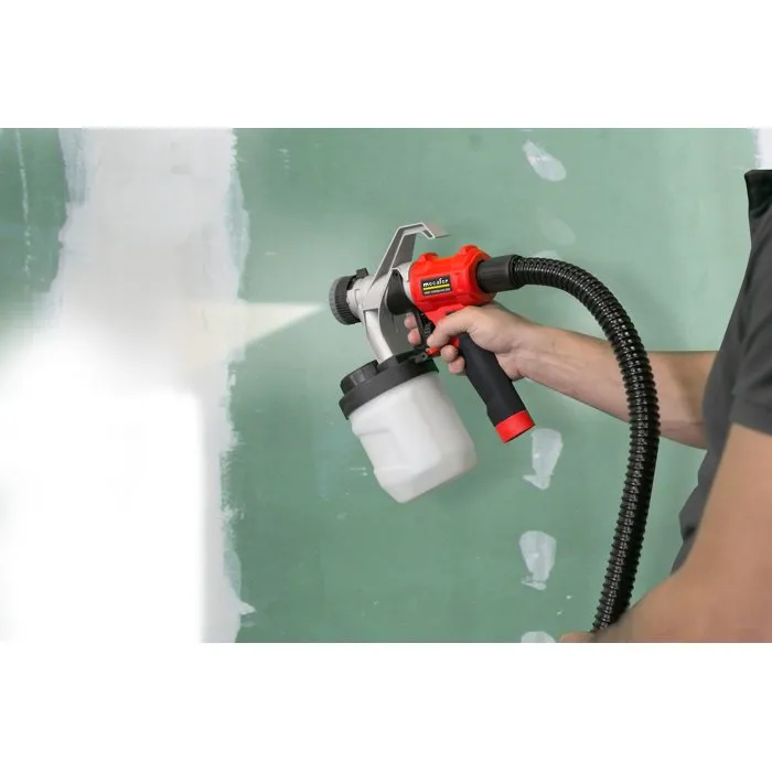 MECAFER HVS1200 Station de peinture HVLP 1200 W 1200 ml Tuyau 3 m 150 DIN/sec