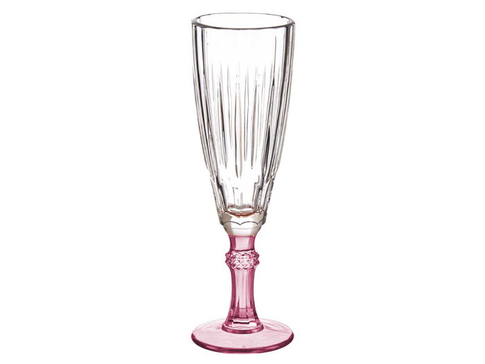 Vivalto Coupe à Cava Rose 170 ml Verre 6.5x20x6.5 cm (Set de 48)