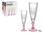 Vivalto Coupe à Cava Rose 170 ml Verre 6.5x20x6.5 cm (Set de 48)