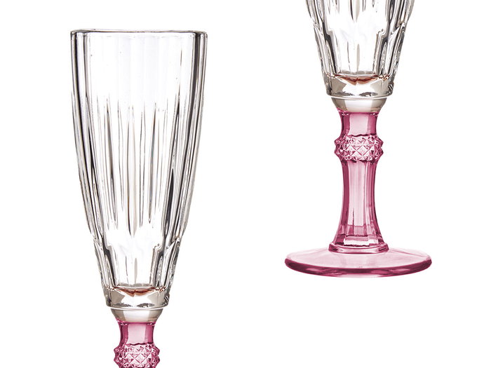 Vivalto Coupe à Cava Rose 170 ml Verre 6.5x20x6.5 cm (Set de 48)