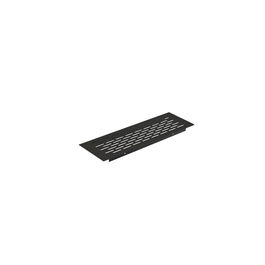 HERRAJES ALK Grille de Ventilation Aluminium Noir 225x70 mm pour Zocalo