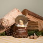 Disney Boule à neige Winnie the Pooh - Bola nieve avec flocons scintillants - Décoration et cadeau