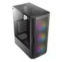 Antec AX20 Boîtier PC Gaming Midi-Tower Noir, ATX/mATX/ITX, Verre Trempé, USB 3.0, 8 Ventilateurs