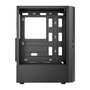 Antec AX20 Boîtier PC Gaming Midi-Tower Noir, ATX/mATX/ITX, Verre Trempé, USB 3.0, 8 Ventilateurs