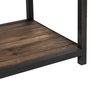 Table Basse Noir Naturel 165 x 64 x 55 cm
