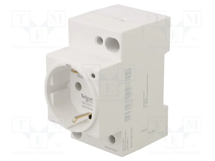 SCHNEIDER ELECTRIC ACTI9 Prise de courant Schuko pour rail DIN SCHNEIDER ELECTRIC ACTI9 Prise de courant Schuko pour rail DIN