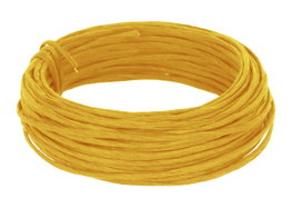 Innspiro Fil de fer recouvert de papier jaune 3 mm x 10 m