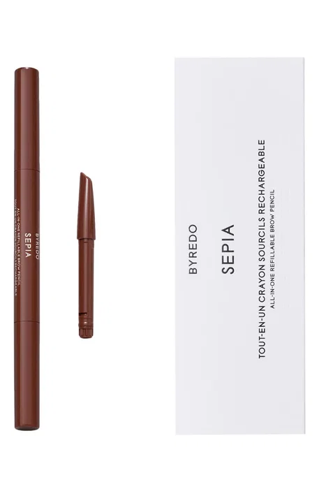 Byredo All-In-One Précision Crayon à sourcils et brosse 2-en-1 02 Sépia Byredo All-In-One Précision Crayon à sourcils et brosse 2-en-1 02 Sépia