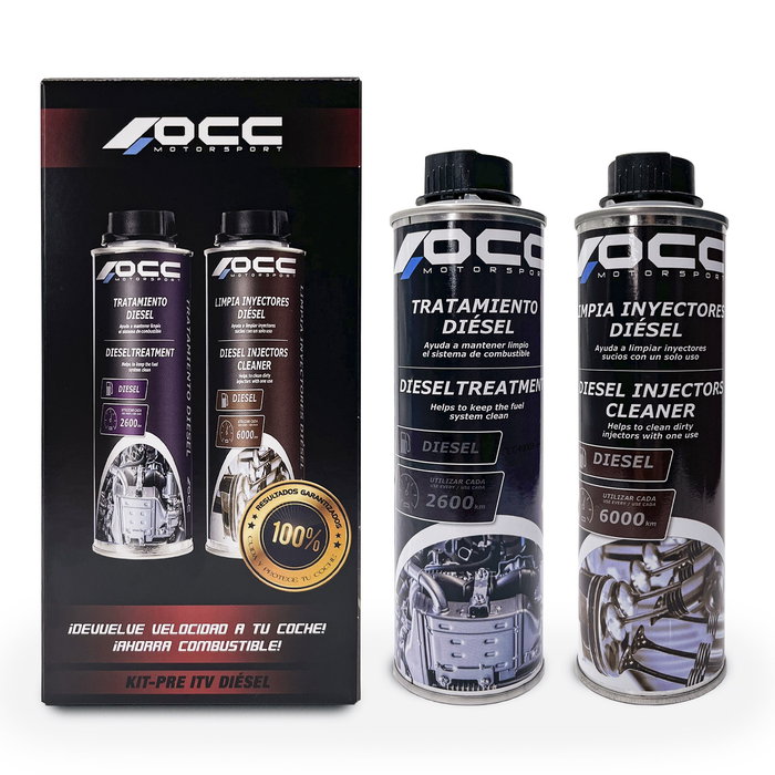 Occ Motorsport ZOCCA0007 Kit De Traitement Pré ITV Diesel Occ Motorsport + Nettoyant Injecteurs Diesel Occ Motorsport ZOCCA0007 Kit De Traitement Pré ITV Diesel Occ Motorsport + Nettoyant Injecteurs Diesel