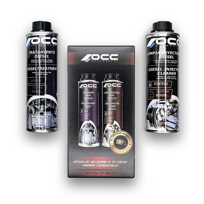 Occ Motorsport ZOCCA0007 Kit De Traitement Pré ITV Diesel Occ Motorsport + Nettoyant Injecteurs Diesel Occ Motorsport ZOCCA0007 Kit De Traitement Pré ITV Diesel Occ Motorsport + Nettoyant Injecteurs Diesel