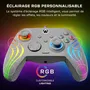 Turtle Beach Afterglow Wave Manette de jeu RGB Filaire - Compatible Xbox Series X|S, Xbox One et PC - Version Gris