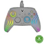 Turtle Beach Afterglow Wave Manette de jeu RGB Filaire - Compatible Xbox Series X|S, Xbox One et PC - Version Gris