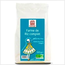 CELNAT Farine de riz complet BIO 500g
