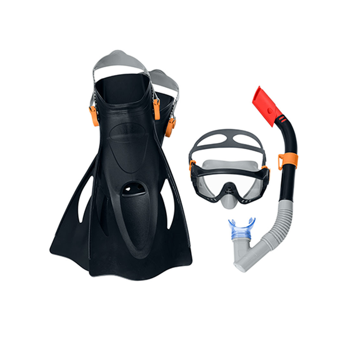 Bestway 25020 Set de Snorkel Adulte avec Valve de Purge Couleur Assortie Taille 41-46 +14 Ans Plage et Piscine Bestway 25020 Set de Snorkel Adulte avec Valve de Purge Couleur Assortie Taille 41-46 +14 Ans Plage et Piscine