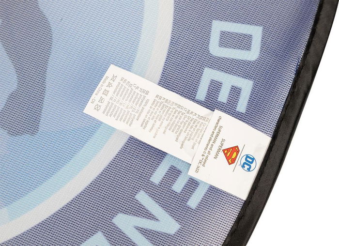 Licensing Persianas Laterales Superman 44x35 cm 2 Pièces CZ10972 Protection UV Fixation Ventouse