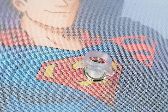 Licensing Persianas Laterales Superman 44x35 cm 2 Pièces CZ10972 Protection UV Fixation Ventouse