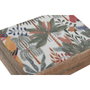 Boîte à bijoux Home ESPRIT Vert Orange Bois de manguier 25,5 x 18 x 8,5 cm (2 Pièces)