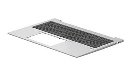 HP Capot supérieur avec clavier rétroéclairé intégré, Noir, UMA
