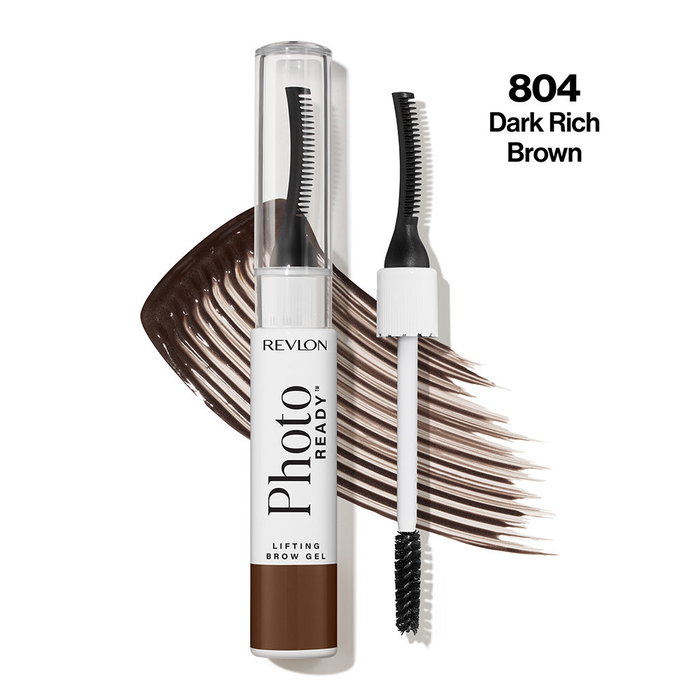 Revlon Mass Market Gel liftant pour sourcils PhotoReady n° 804 - Brun foncé riche