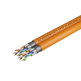 Lanview Câble Cat7 S-FTP 500m Orange