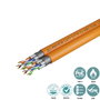 Lanview Câble Cat7 S-FTP 500m Orange