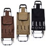 Elle Home Chariot de courses 2 roues ELLE