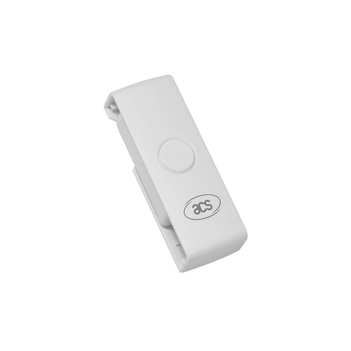 ACS ACR39U PocketMate II Lecteur de cartes à puce USB Type-A portable, compatible PC/SC, ISO 7816, CAC, PIV, signatures numériques, Windows, Mac, Linux, Android