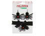 Atosa Collier et Boucles d'Oreilles Araignée avec Détails Rouges pour Déguisement Halloween