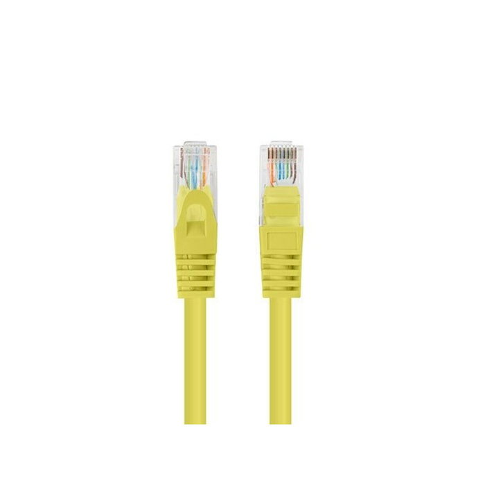 Lanberg Câble Réseau Rigide UTP 6ème Catégorie PCU6-20CC-0150-Y Jaune 1,5 m