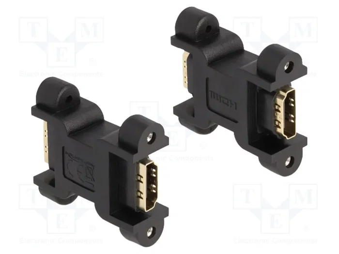 DELOCK Adaptateur HDMI socle de deux côtés High Speed + Ethernet DELOCK Adaptateur HDMI socle de deux côtés High Speed + Ethernet