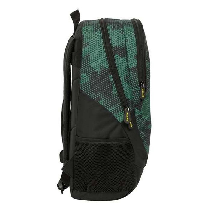 Cartable Kelme Camo Noir Vert 32 x 44 x 16 cm