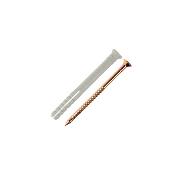 WOLFPACK LINEA PROFESIONAL Cheville MN/106 avec vis autotaraudeuse 8x 60 mm