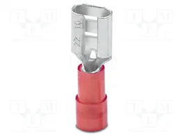PHOENIX CONTACT Connecteur plat isolé rouge C-SCFI 1,5/6,3X0,8