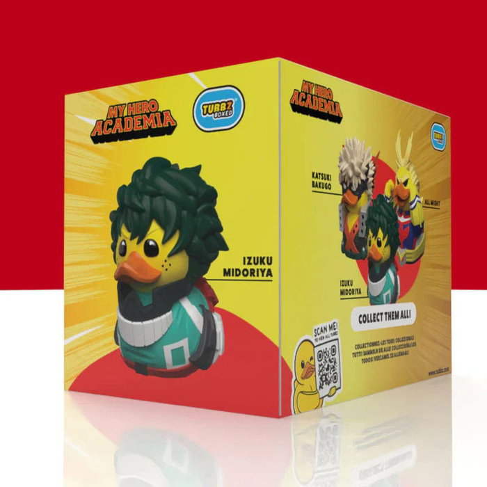 My Hero Academia Tubbz figurine PVC Izuku Midoriya (Deku) Boxed Edition 10 cm