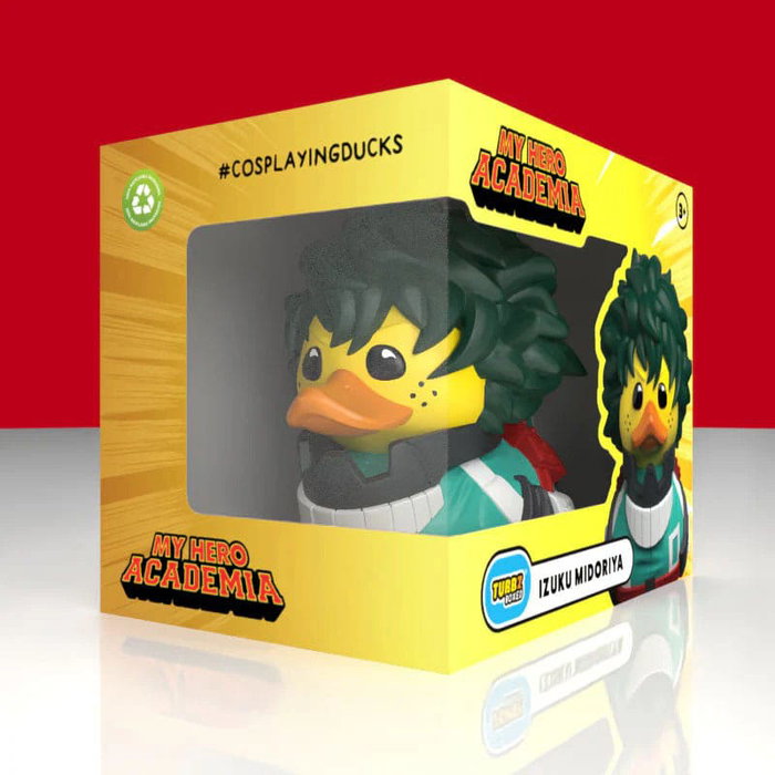 My Hero Academia Tubbz figurine PVC Izuku Midoriya (Deku) Boxed Edition 10 cm
