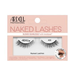 Ardell Faux cils Naked Lashes n° 433 noirs, 1 paire, effet naturel, bande Invisiband®