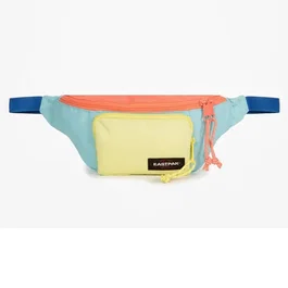EASTPAK Sac Banane Page Blocked Blue - Léger, Compact et Pratique