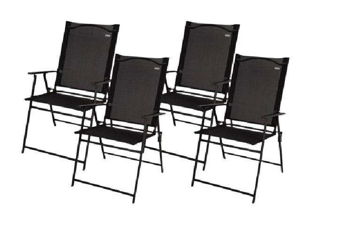 Color Baby 4 Chaises de Jardin Pliables Textileno 47x64x95 cm - Pack 2x1 - A partir de 6 ans Color Baby 4 Chaises de Jardin Pliables Textileno 47x64x95 cm - Pack 2x1 - A partir de 6 ans