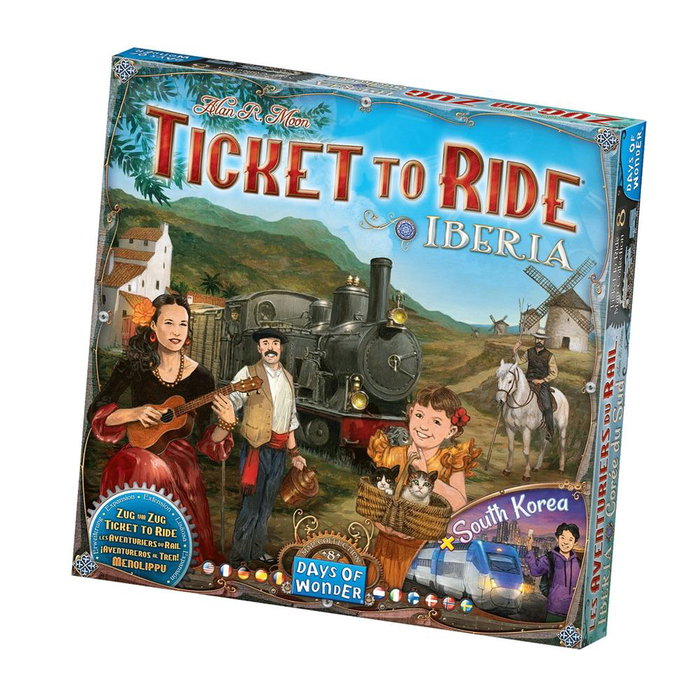 Asmodee Aventureros al Tren ! Iberia et Corée du Sud Asmodee Aventureros al Tren ! Iberia et Corée du Sud